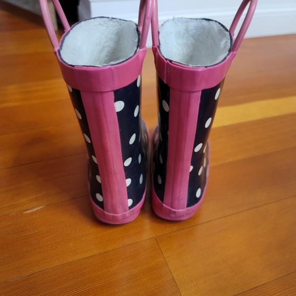 Joe Fresh Toddler Girl Rainboots size 8 - Picture 2 of 3